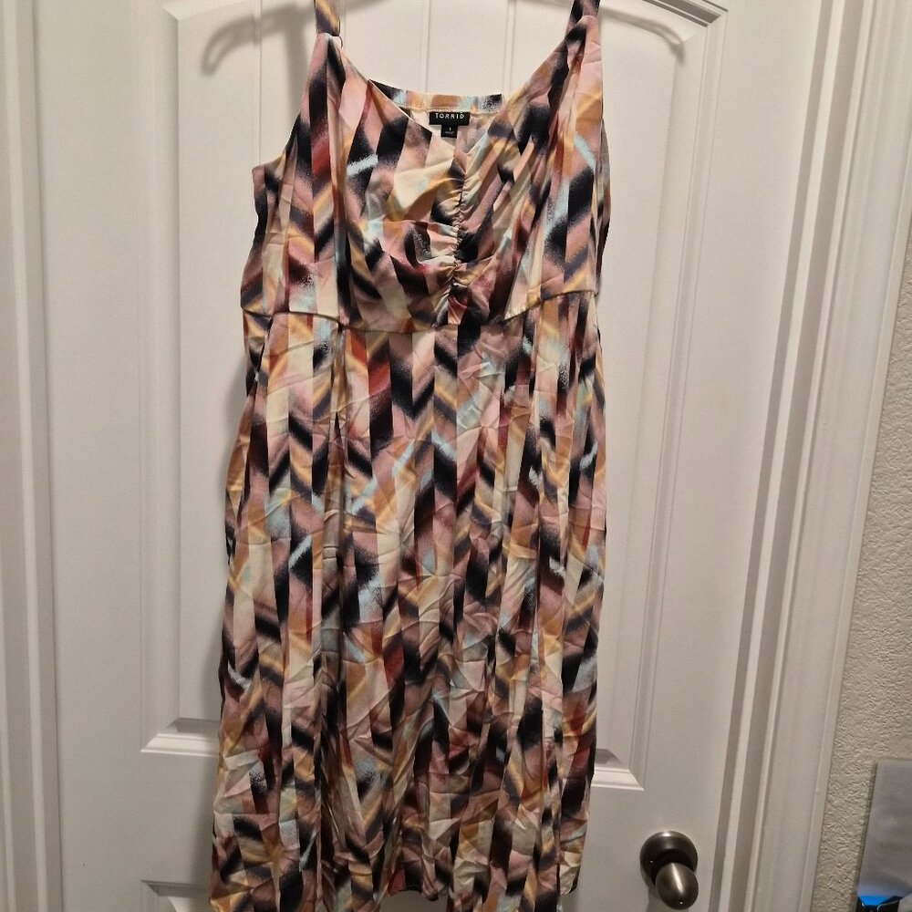 Skater dress with pocket